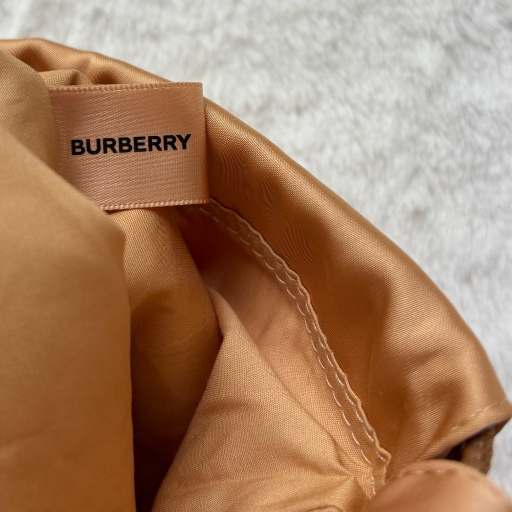 Burberry Brown Toiletry Bag with Drawstring - Picture 6 of 8